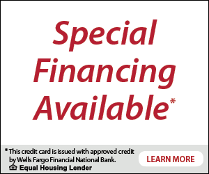 Special Financing Available